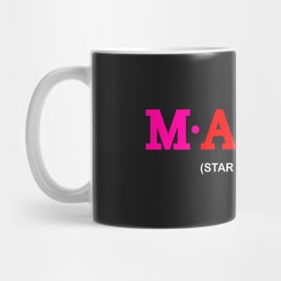 Maria - star of the sea. Mug